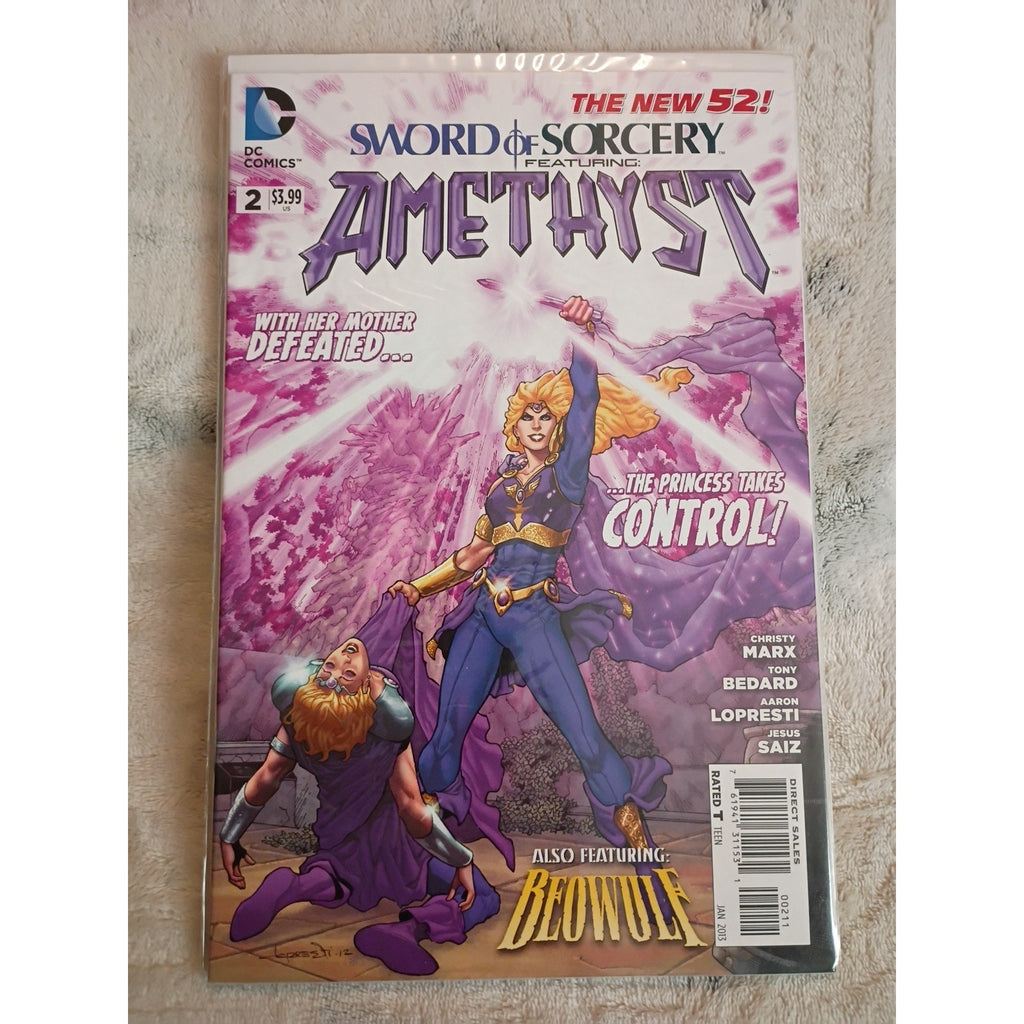 SWORD OF SORCERY AMETHYST 0 1 2 3 4 Full Run VF To NM- DC COMICS NEW 52 SERIES