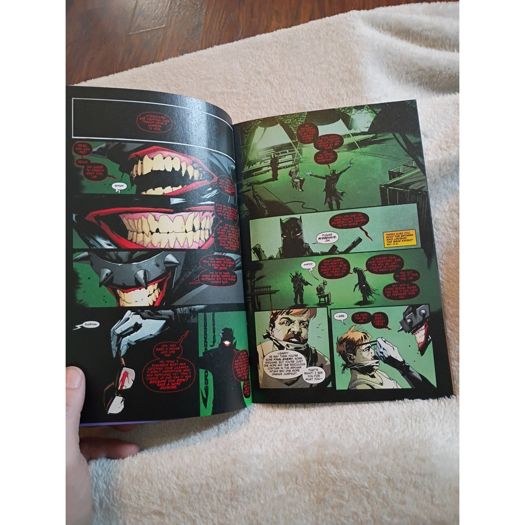 BATMAN WHO LAUGHS #4 MICO SUAYAN VARIANT comic book High Grade NM DC Comics