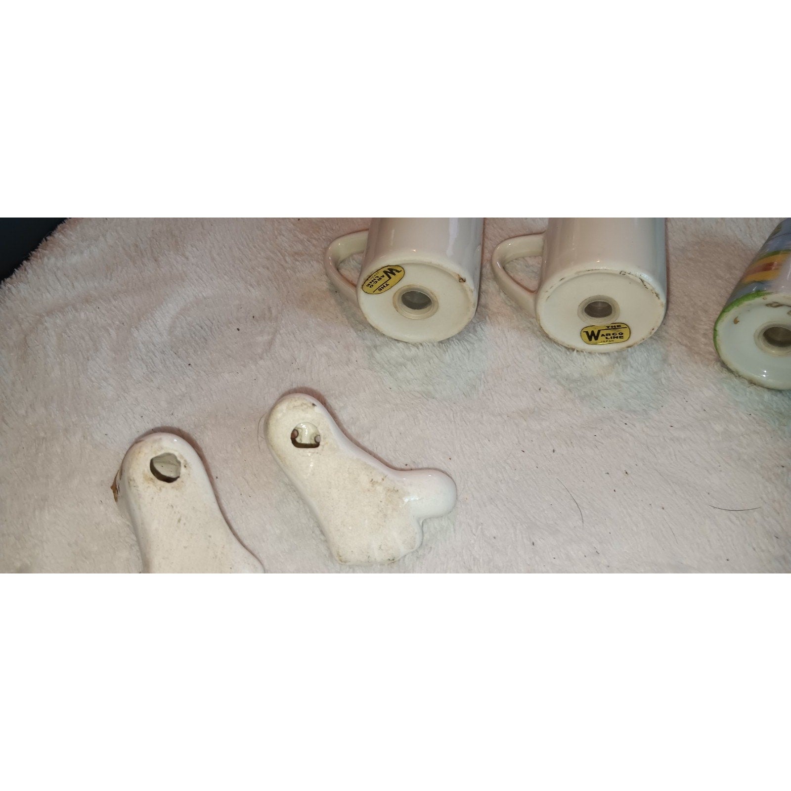 Lot Of 5 Souvenir Salt And Pepper Shakers