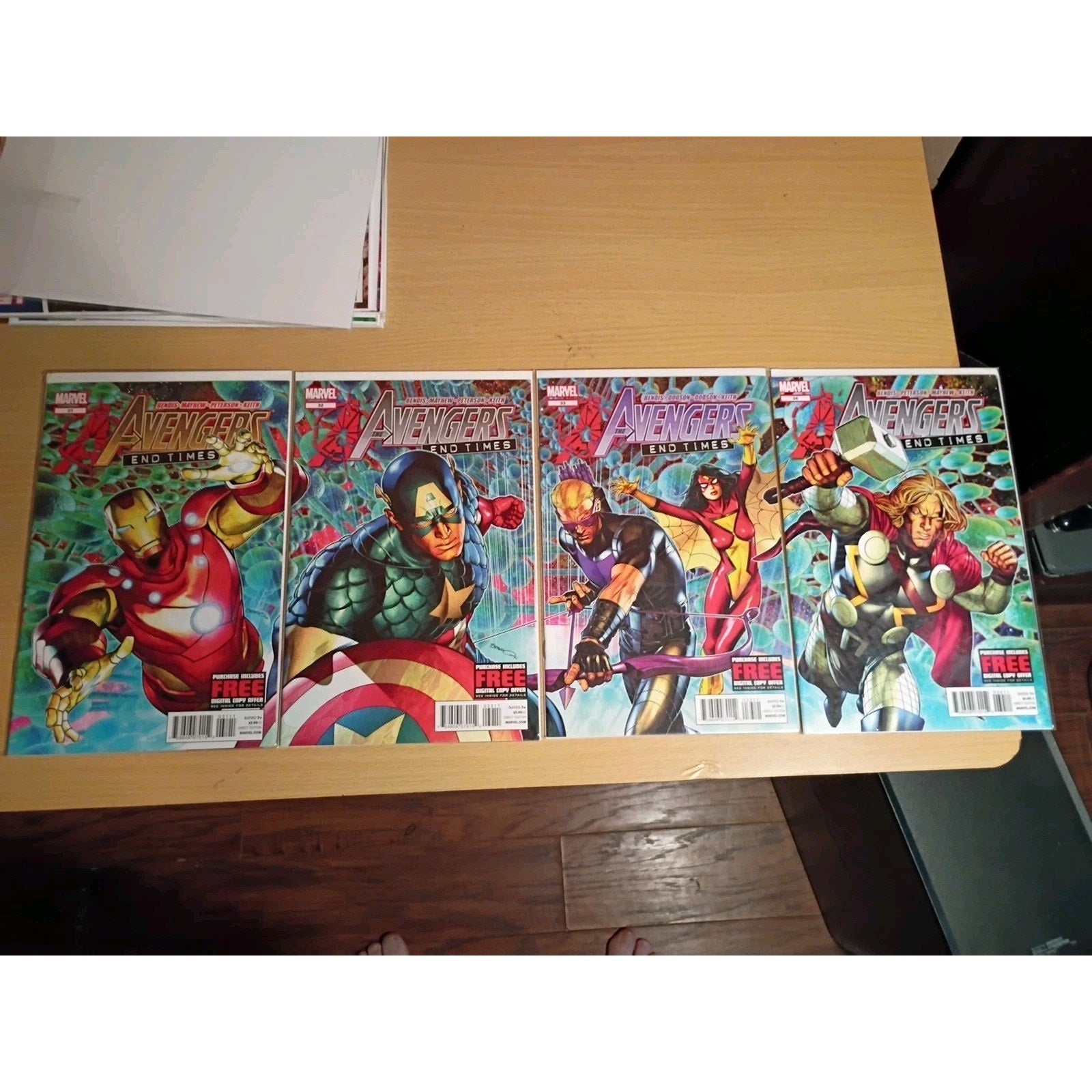 Avengers #17-34 Vol. 4 2011 Marvel Comics Lot Of 19 Full Run Comic Book VF To NM