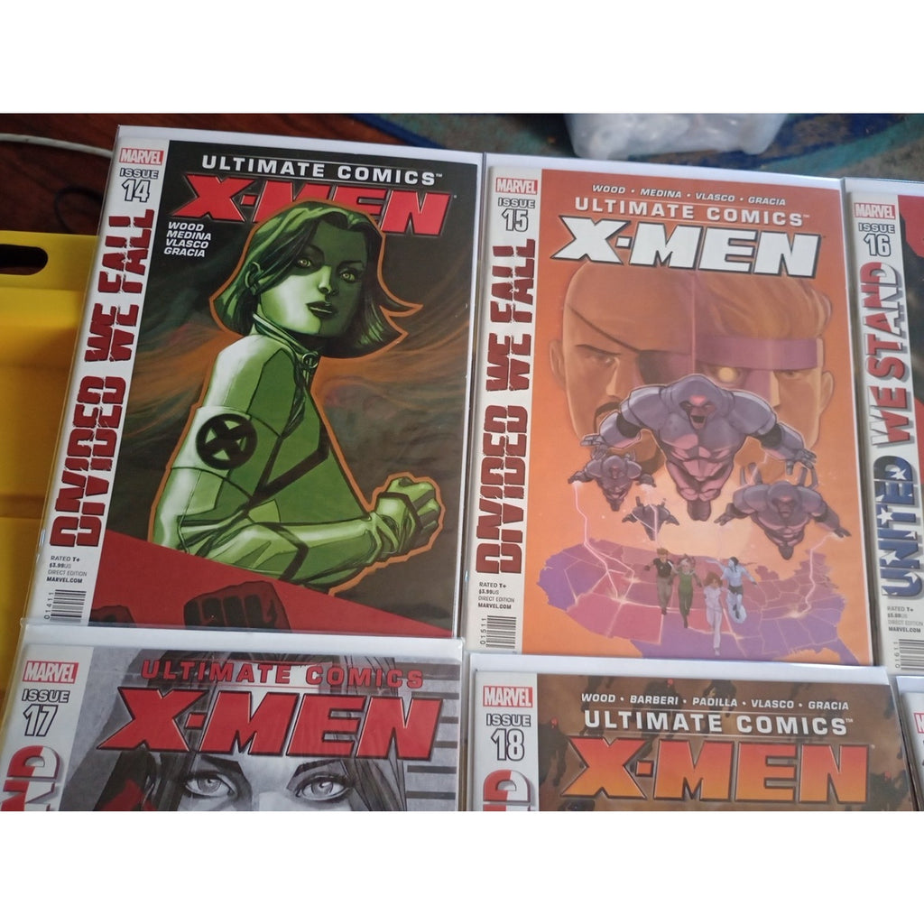Ultimate X-Men #1-10, 14-25 Comic Lot Of 23 VF To NM 2011