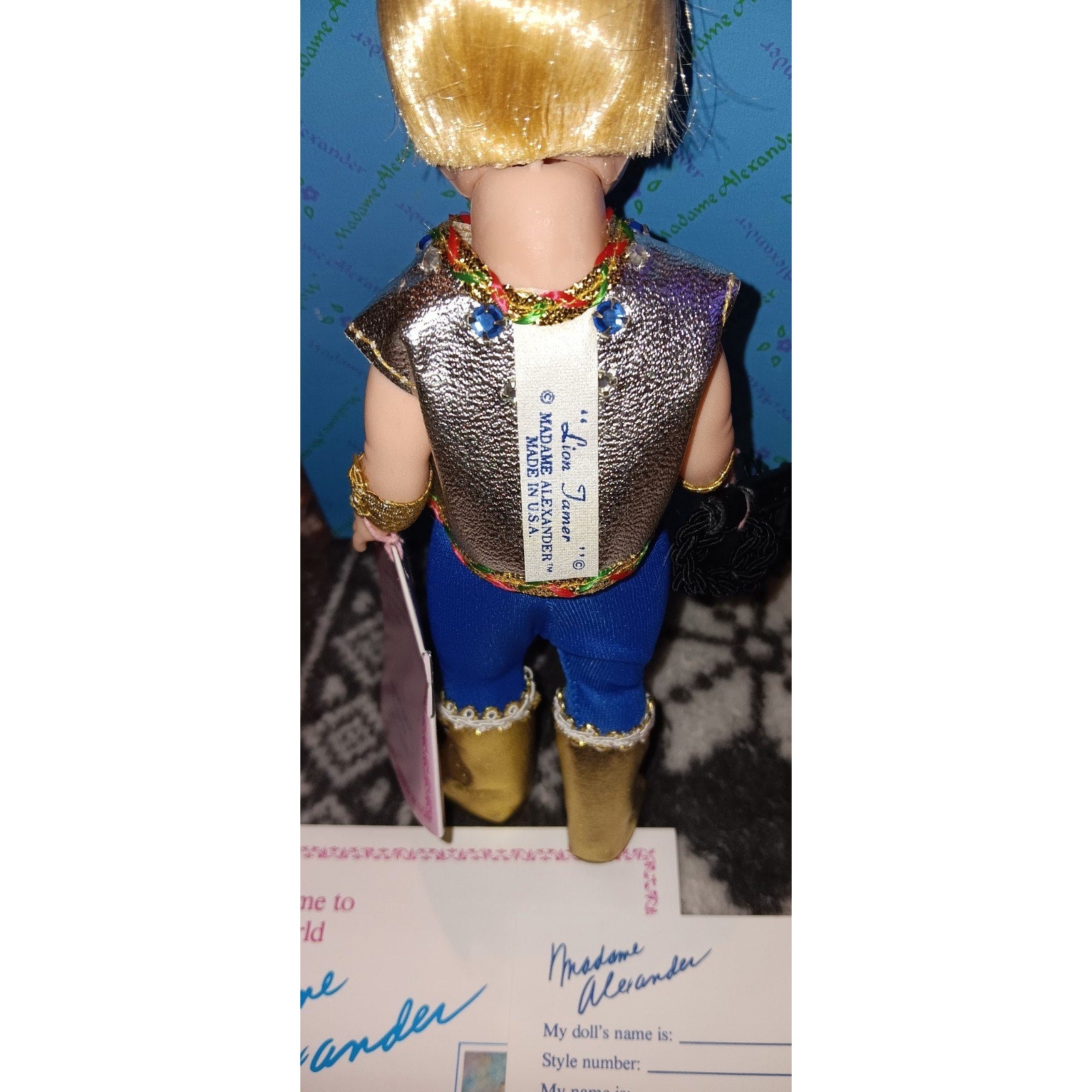 Madame Alexander Lion Tamer 306 In Original Box With Tags Very Nice