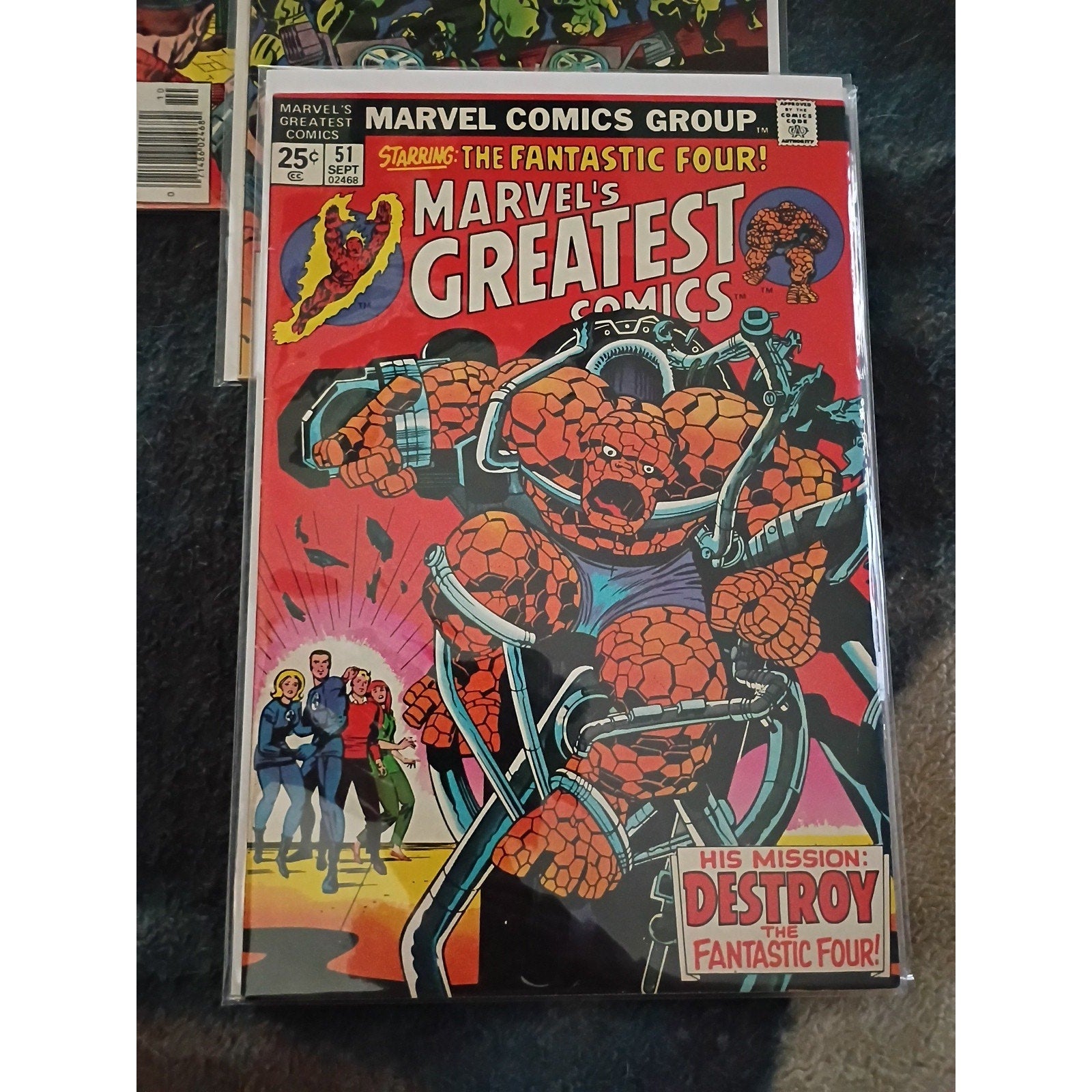 Marvel’s Greatest Comics Lot Of 7 Gd To FN Avg Fantastic Four #23-80