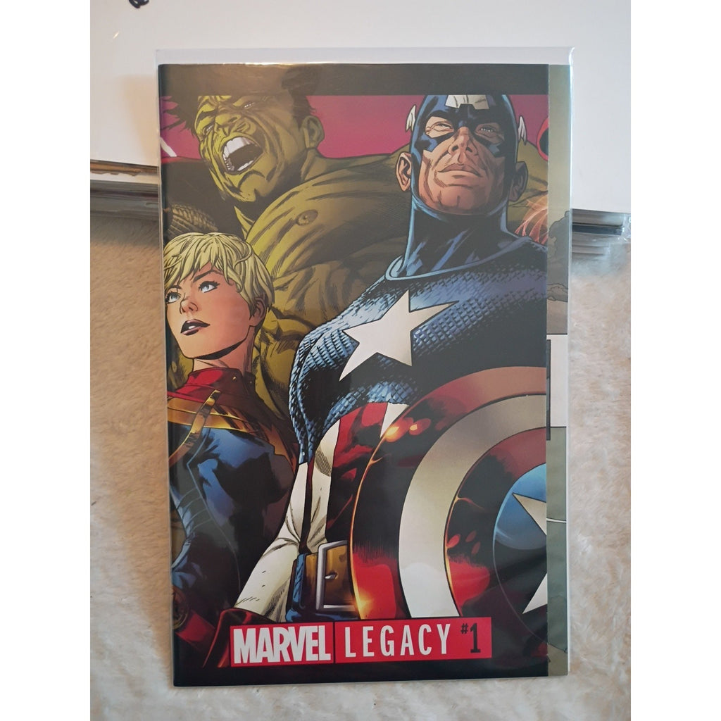 MARVEL LEGACY 1 KEY 1st app THE FALLEN/1,000,000 B.C. AVENGERS SPIDER MAN NM