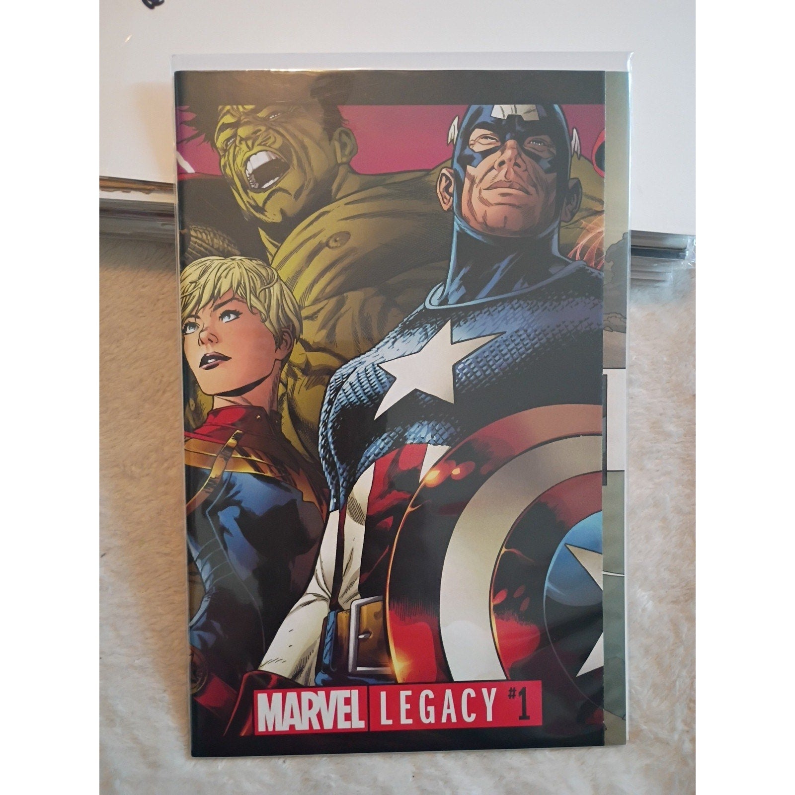 MARVEL LEGACY 1 KEY 1st app THE FALLEN/1,000,000 B.C. AVENGERS SPIDER MAN NM
