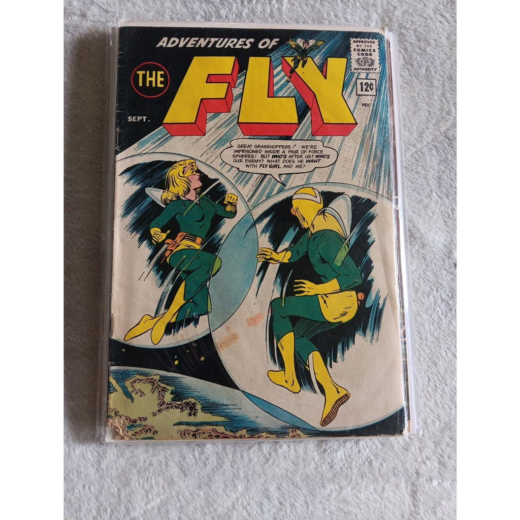 Lot Of 6 OLD Comics 10-15 Cents Dell Fold Key DC Low Grade 1957-69 All Rough