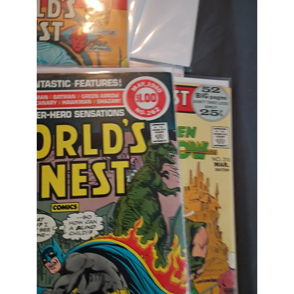 World's Finest Comics #210, 262, 270, 278 (DC Comics, April 1982) VF Lot of 4