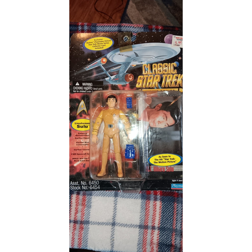 1995 Playmates Classic Star Trek Movie Series Lieutenant Sulu 5" Action Figure