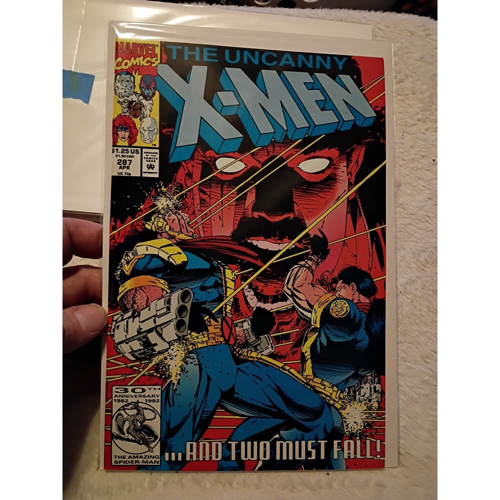 Uncanny X-Men 11 Comic Book Lot - Issue #262,263,267,269,270,276,277,284-287 VF+