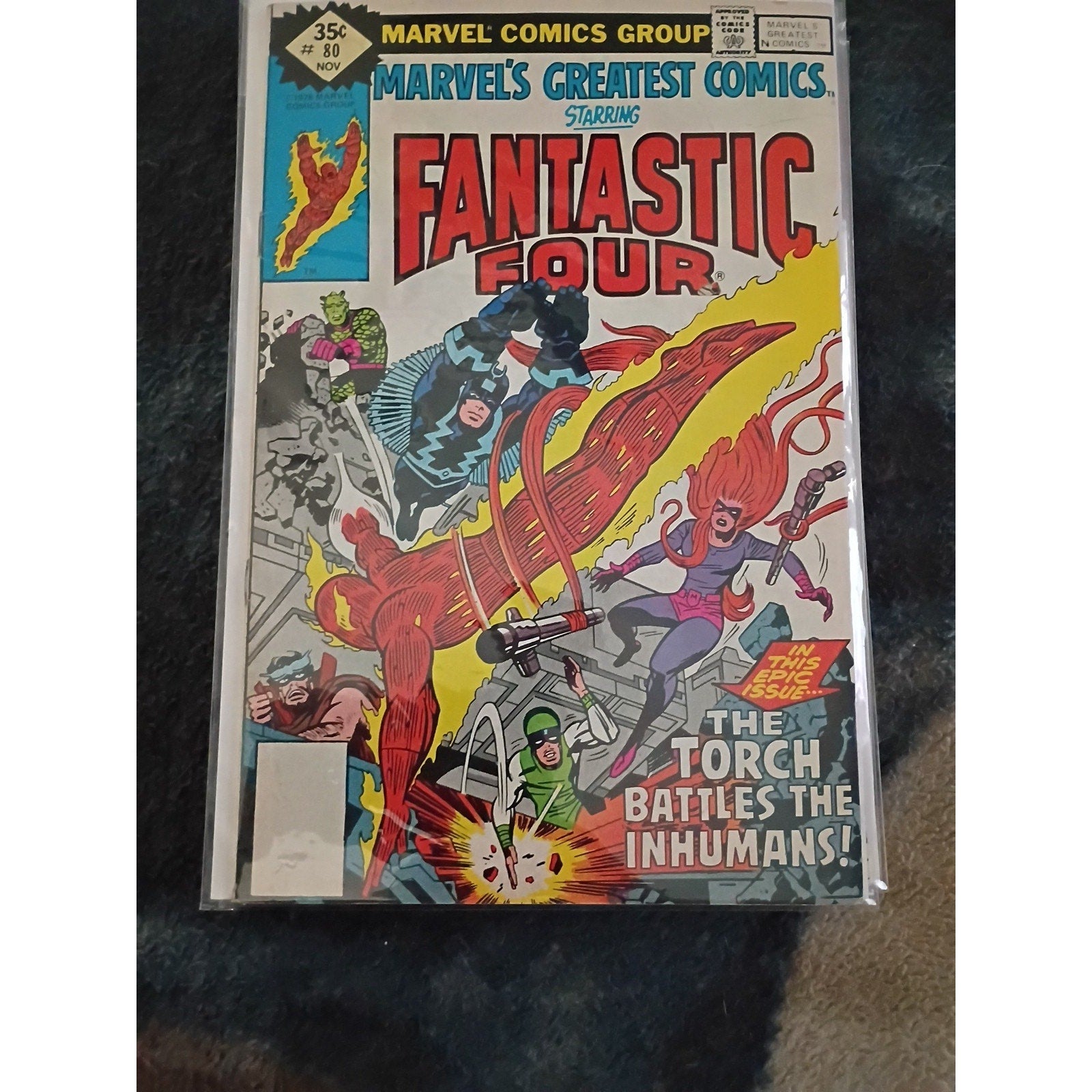 Marvel’s Greatest Comics Lot Of 7 Gd To FN Avg Fantastic Four #23-80