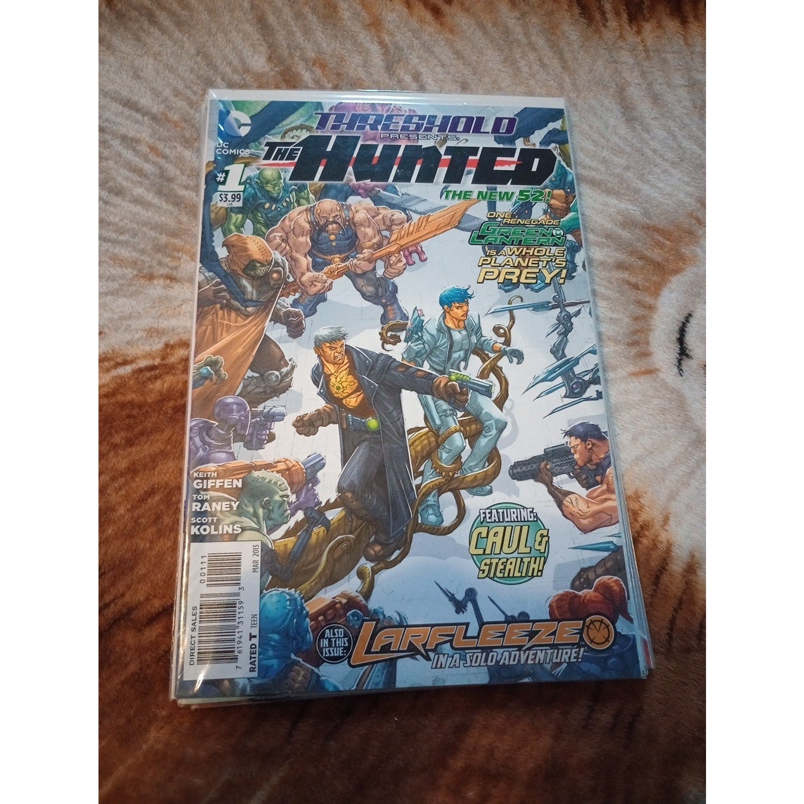 DC Comics Threshold The Hunted #1-5 With Green Lantern & Larfleeze 2013 VF To NM