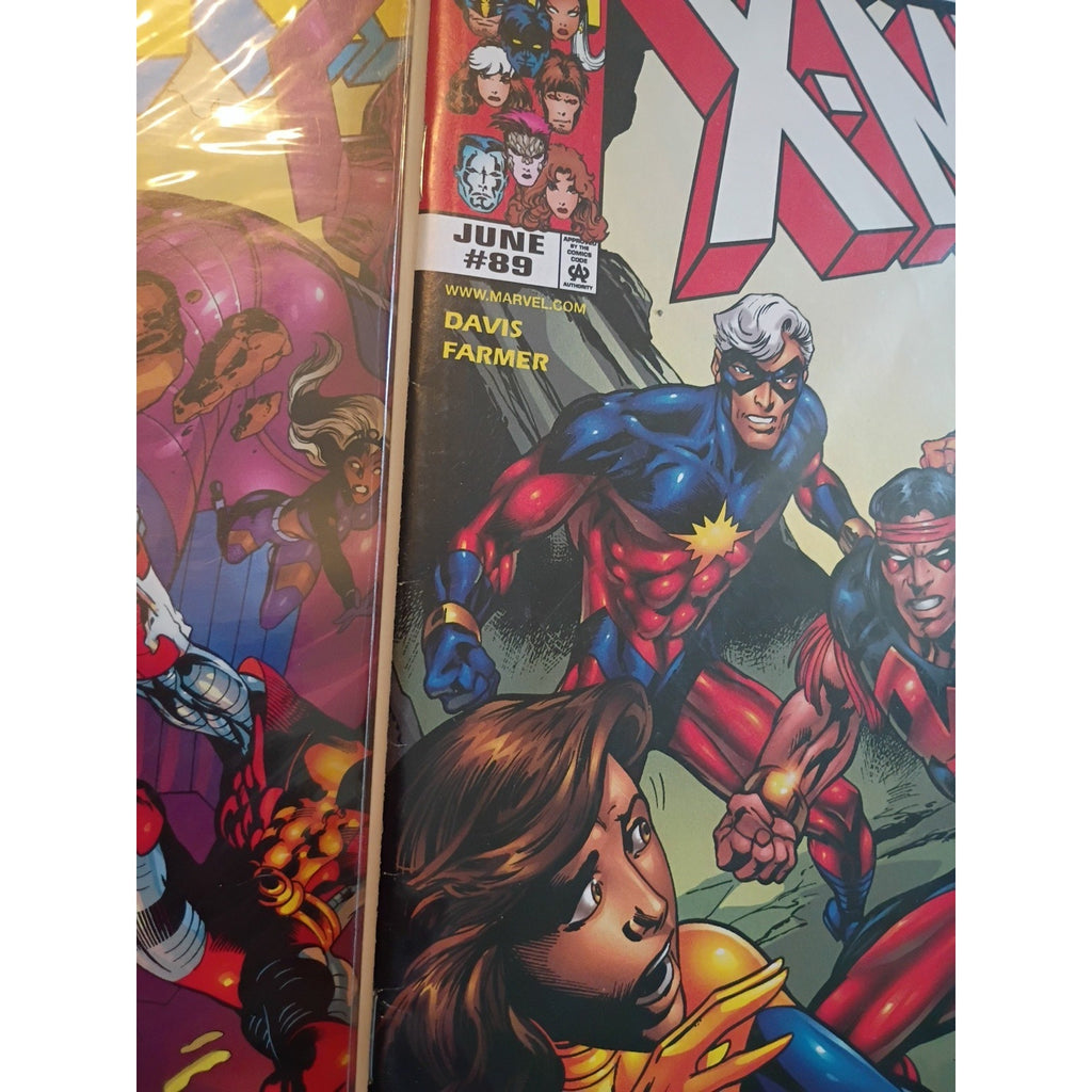 X-Men #85, 88-91, 102 Marvel Comic Lot Of 6 VF To NM Run Of 4 Magneto,Galactus