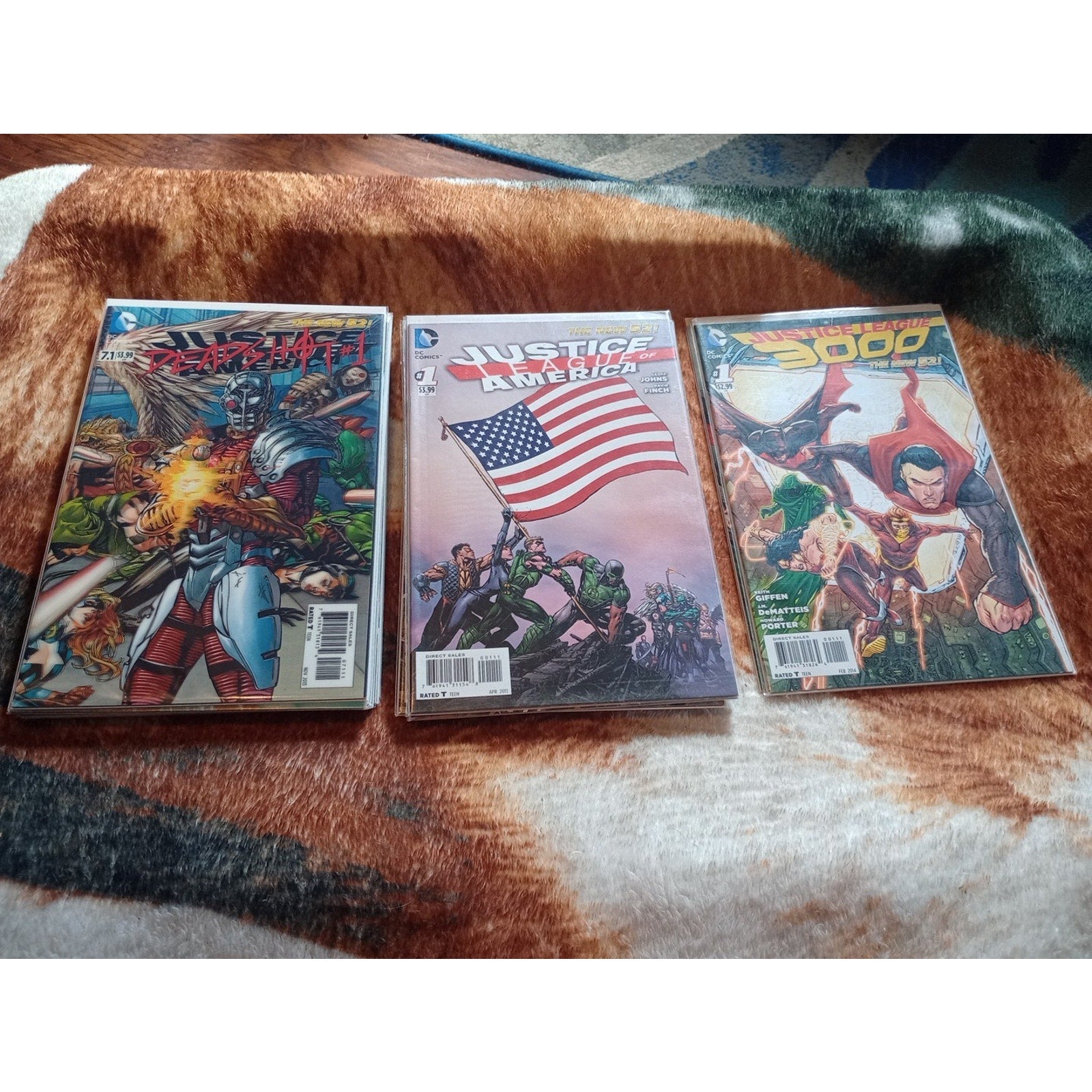 Justice League of America #1-11+ #7.1-7.4 + JL 3000# 1-2 DC 2013 New 52 VF To NM