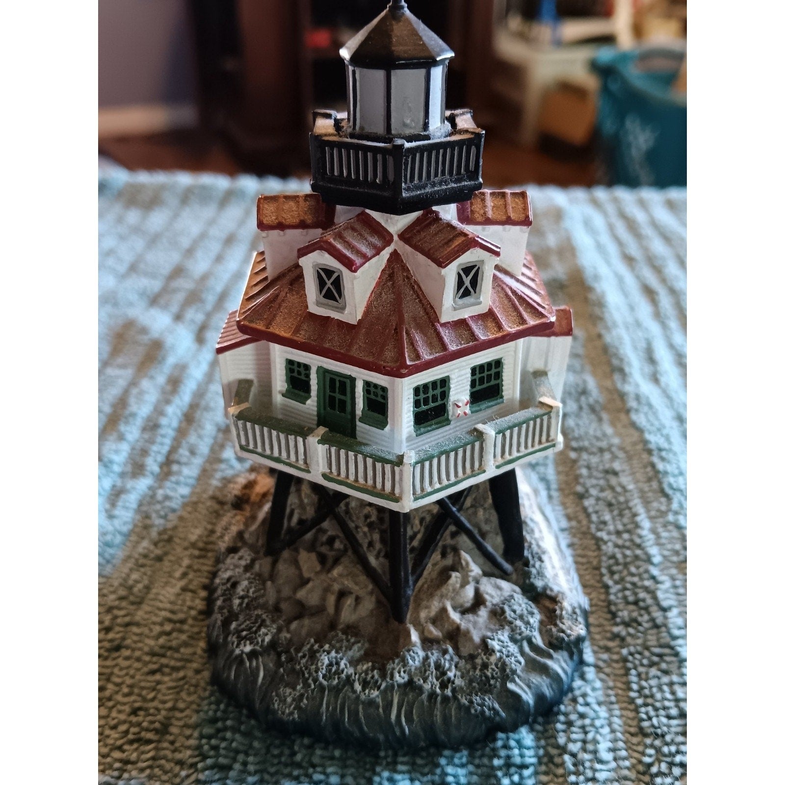 Vintage Lefton Historic American Lighthouse Thomas Point CCM 12210