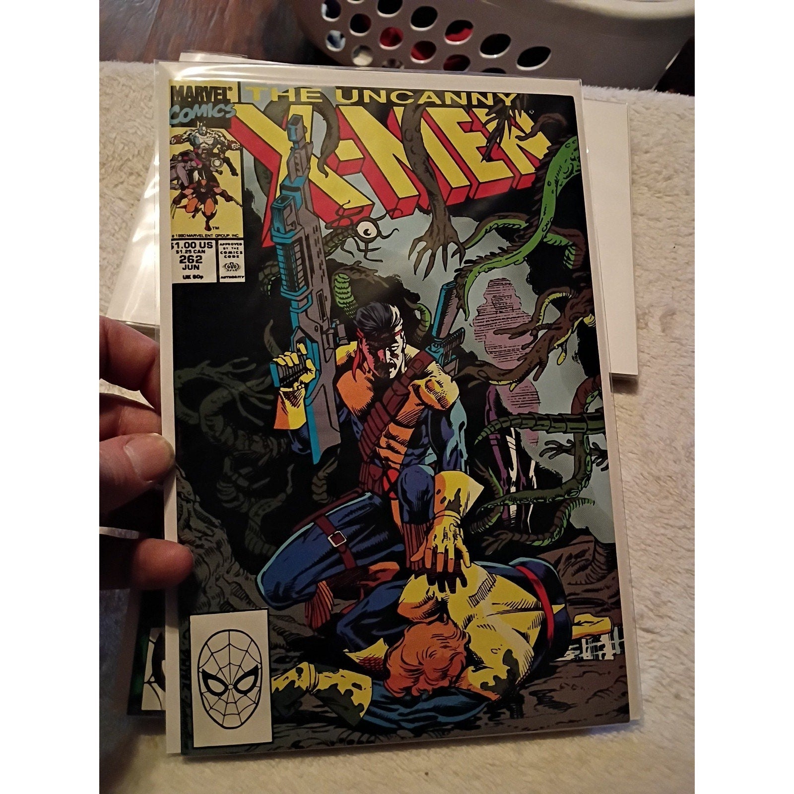 Uncanny X-Men 11 Comic Book Lot - Issue #262,263,267,269,270,276,277,284-287 VF+