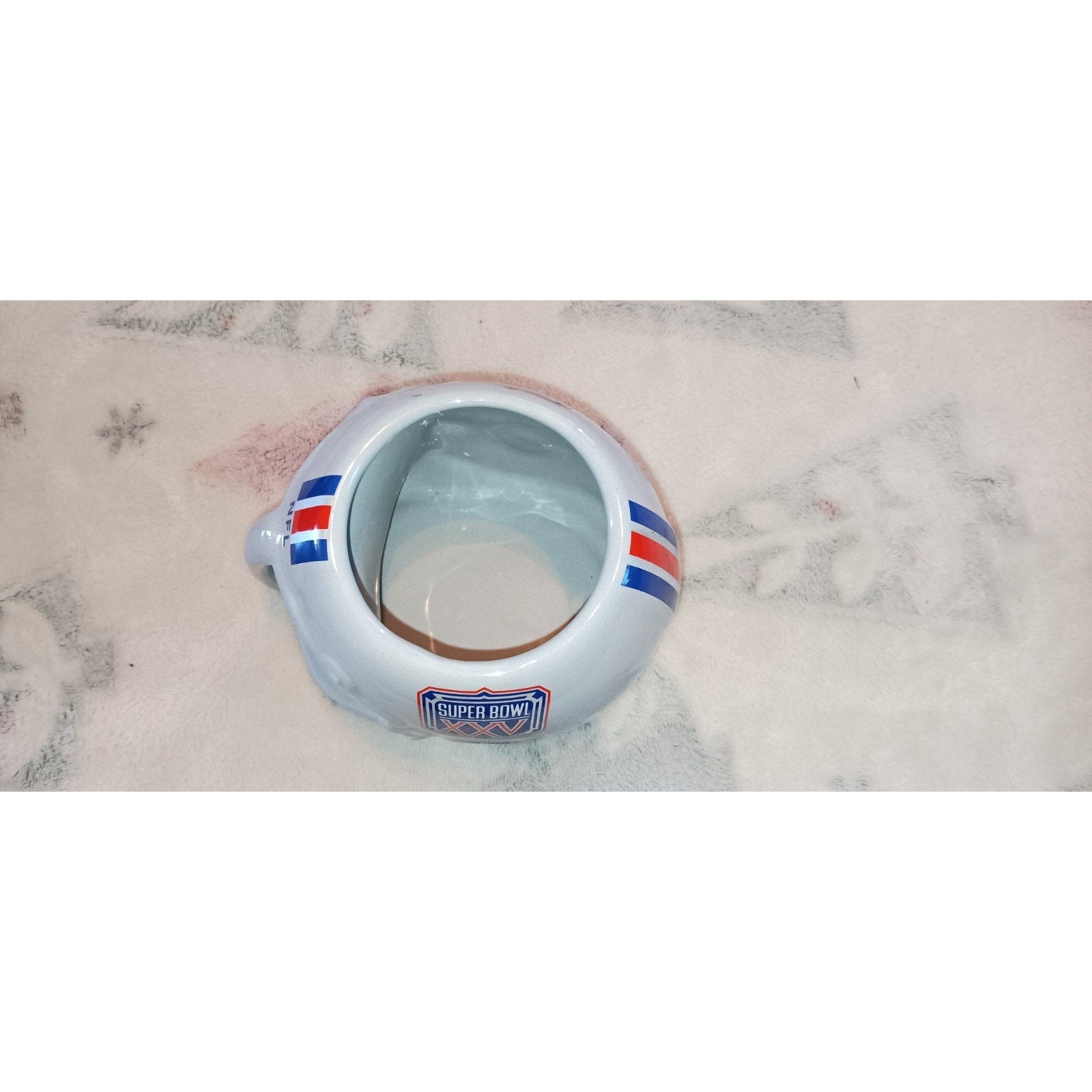 1991 Super Bowl XXV Helmet Mug NFL Sports Concepts New York Giants Buffalo Bills
