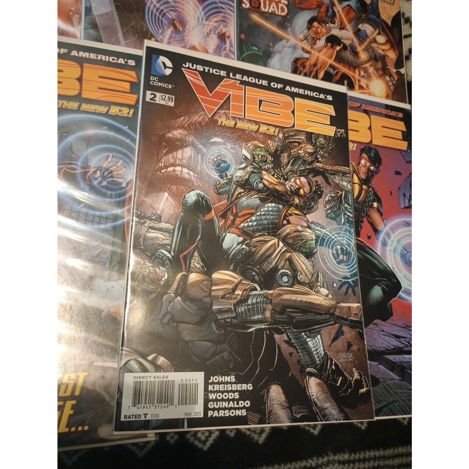 Justice League of America's Vibe #1-9 2013 DC Comics High Grade NM Full Run