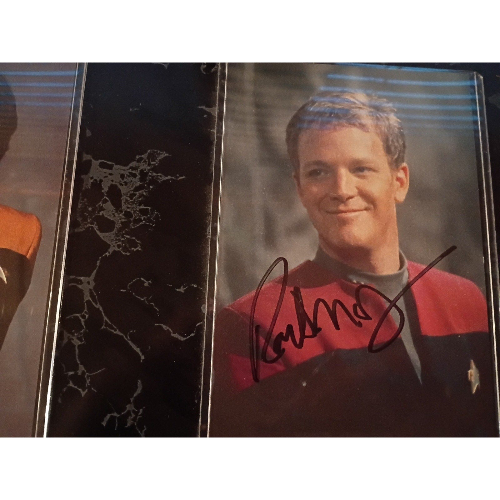 The Reel Lovers Of Star Trek Autographed Photos with Plaque Lt Torres/Lt Paris
