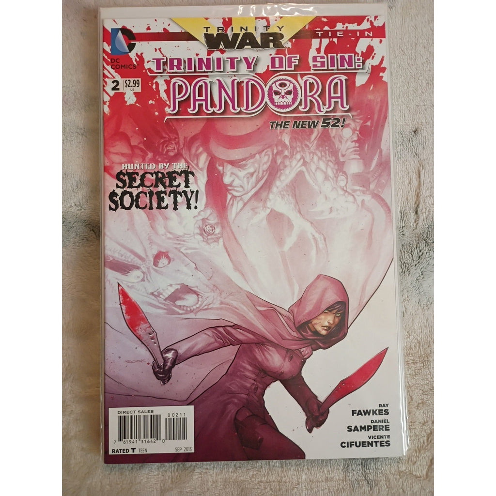 Trinity of sin pandora #1-6 DC comics New 52 VF To NM Lot Of 6