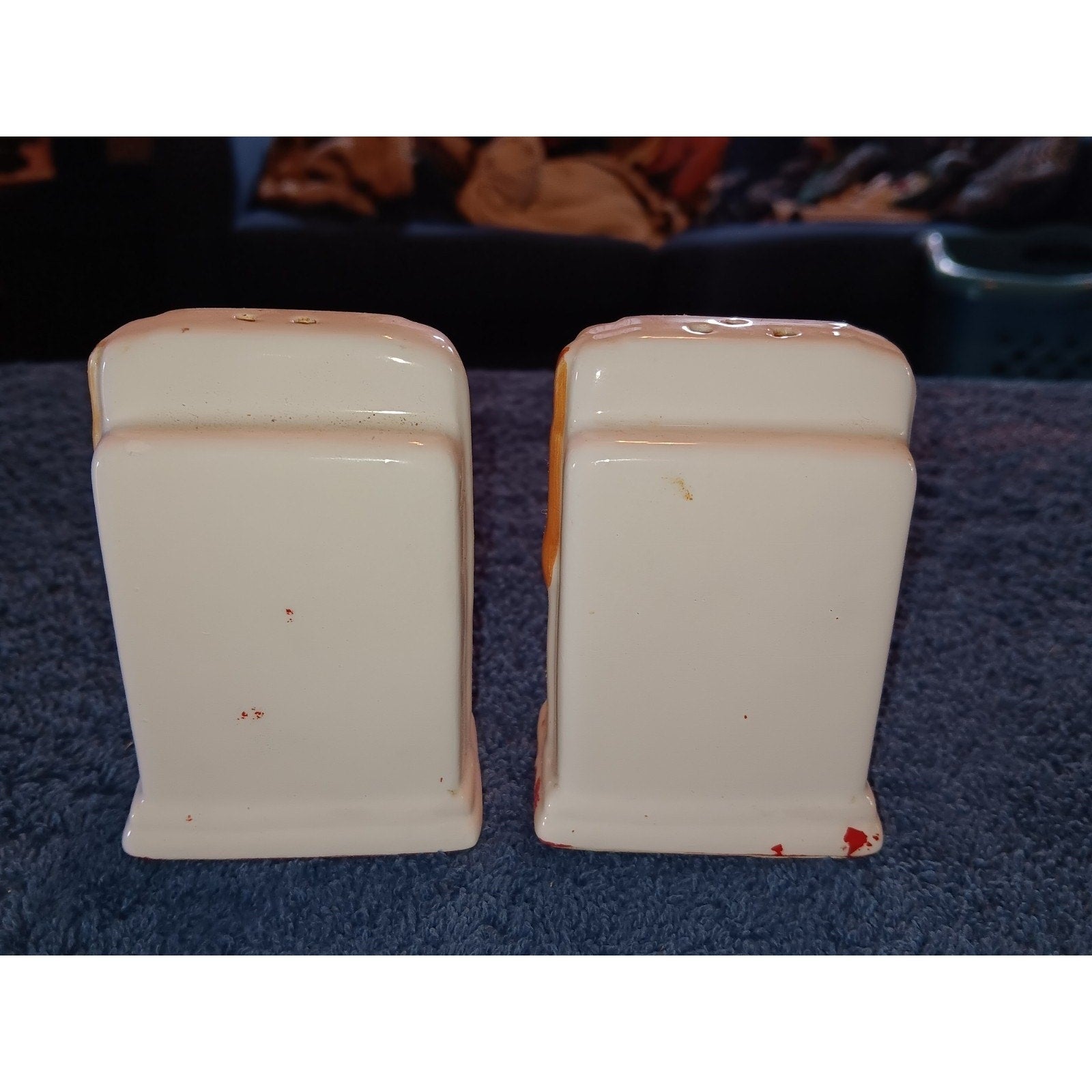 Vintage Las Vegas Golden Nugget Salt & Pepper Shakers Very Nice