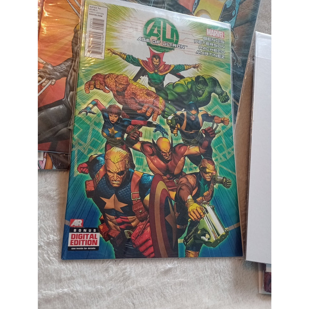 Age of Ultron #1-10 + A.1 Marvel 2013 Complete Set Vf To NM Avengers Comics