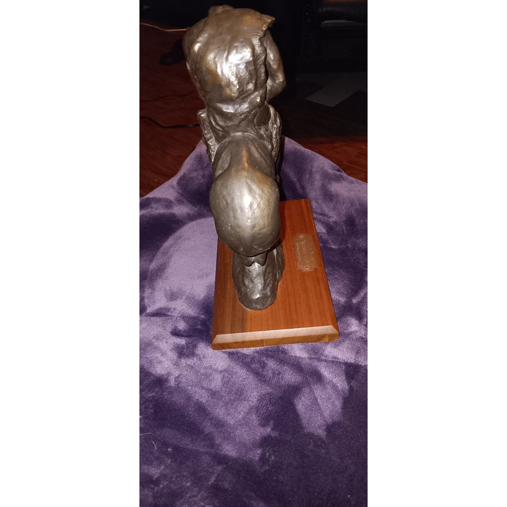Vintage J. E. Fraser End Of The Trail Western Sculpture Native Statue Rare Find