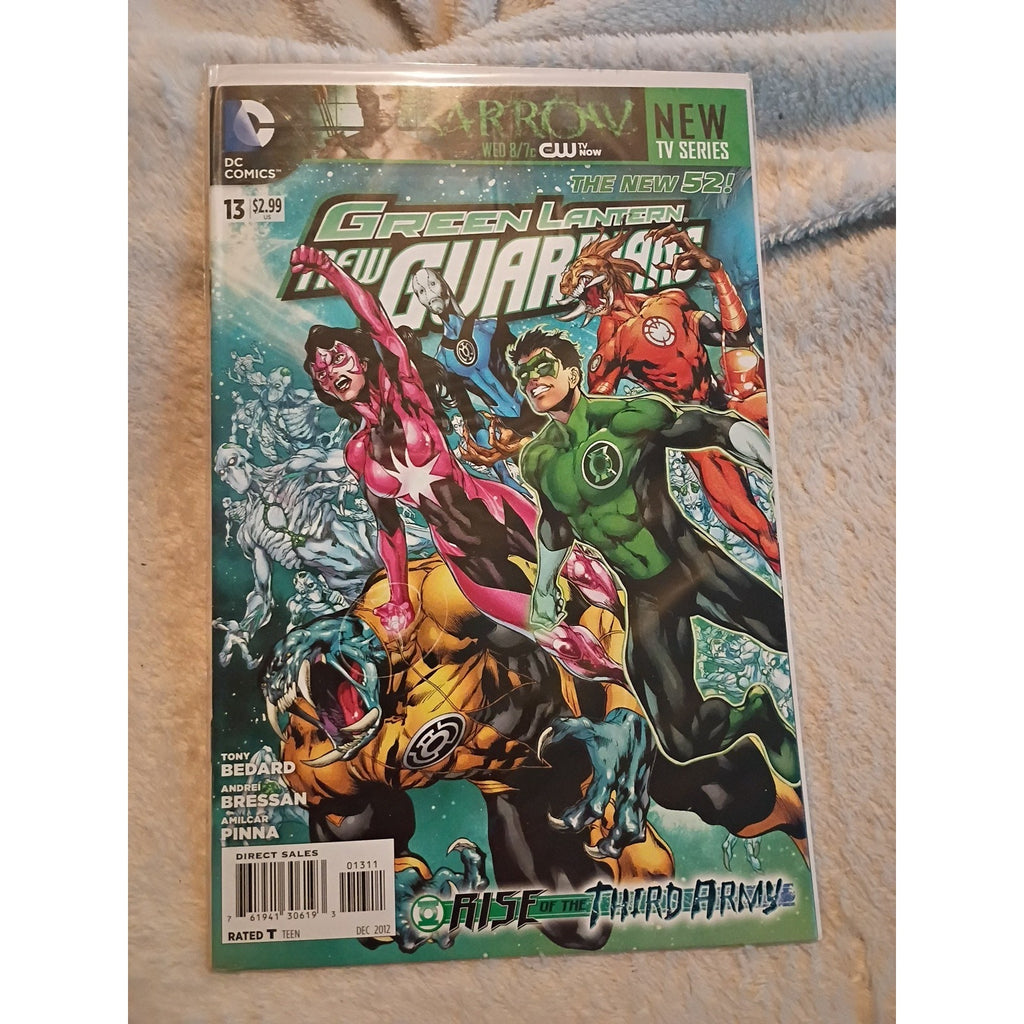 Green Lantern New Guardians New 52 DC Comics Lot of 9 Full Run 13-20+Ann1 VF/Nm