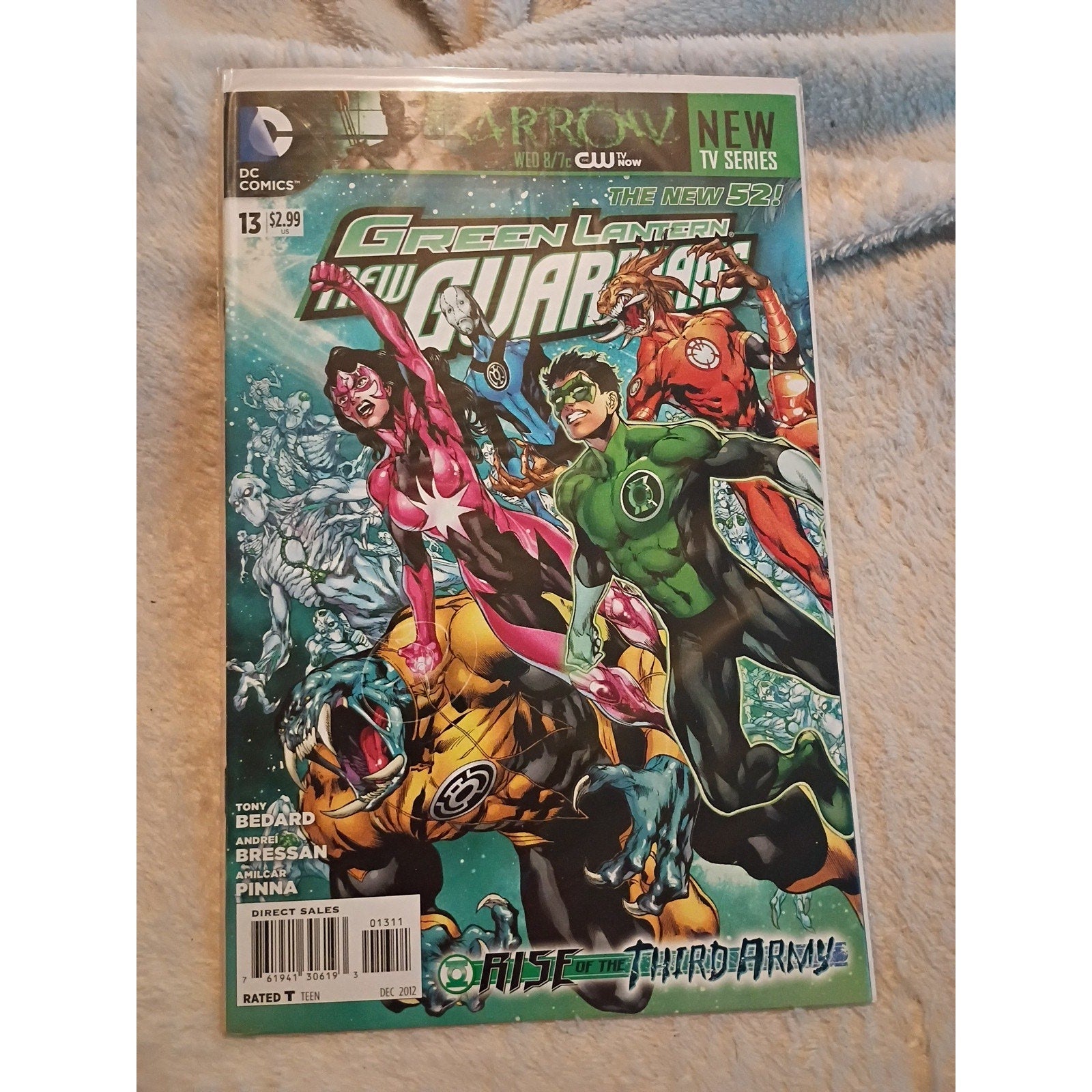Green Lantern New Guardians New 52 DC Comics Lot of 9 Full Run 13-20+Ann1 VF/Nm