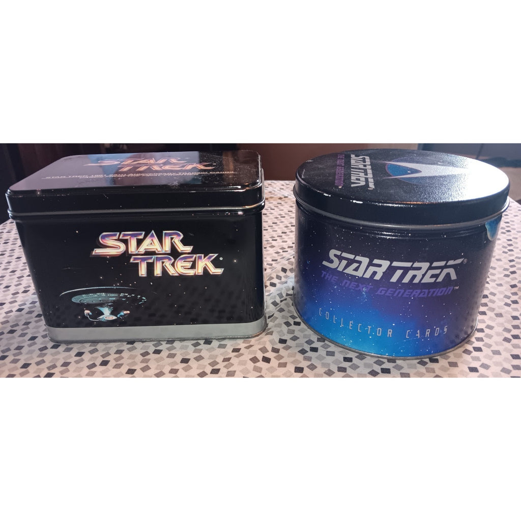 Star Trek The Next Generation Factory Set Lot 1991 1992 Sealed Tin Impel Skybox