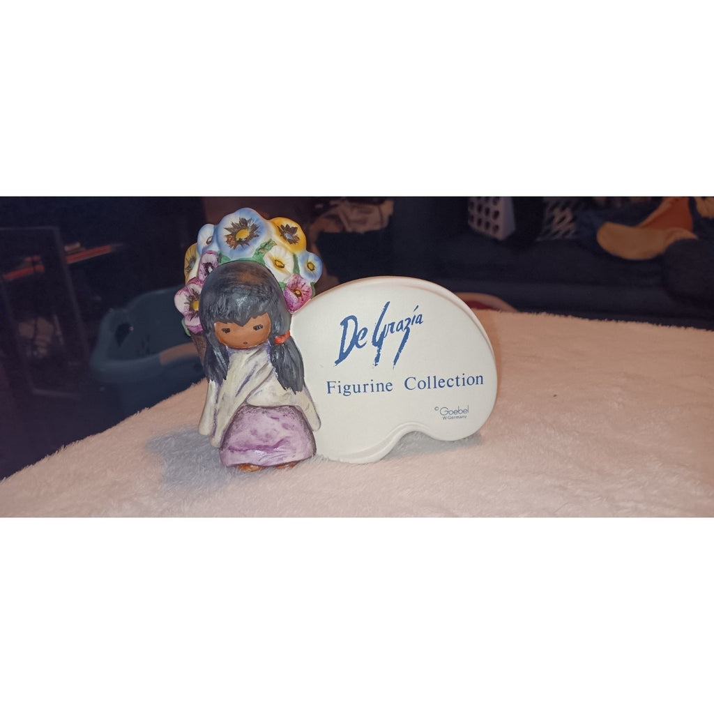 Goebel The Children of De Grazia Flower Girl Figurine