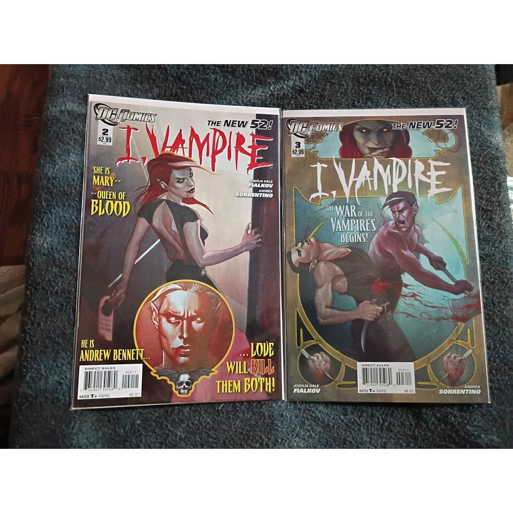 DC Comics I, Vampire Vol. 1 (2011) #0-19 Complete Series Lot Of 20 VF To NM