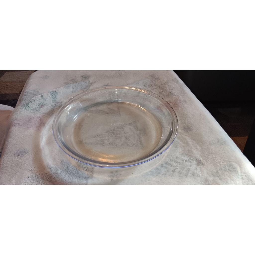 Anchor Hocking 9" Inch Round Clear Glass .75Qt Pie Plate Dish