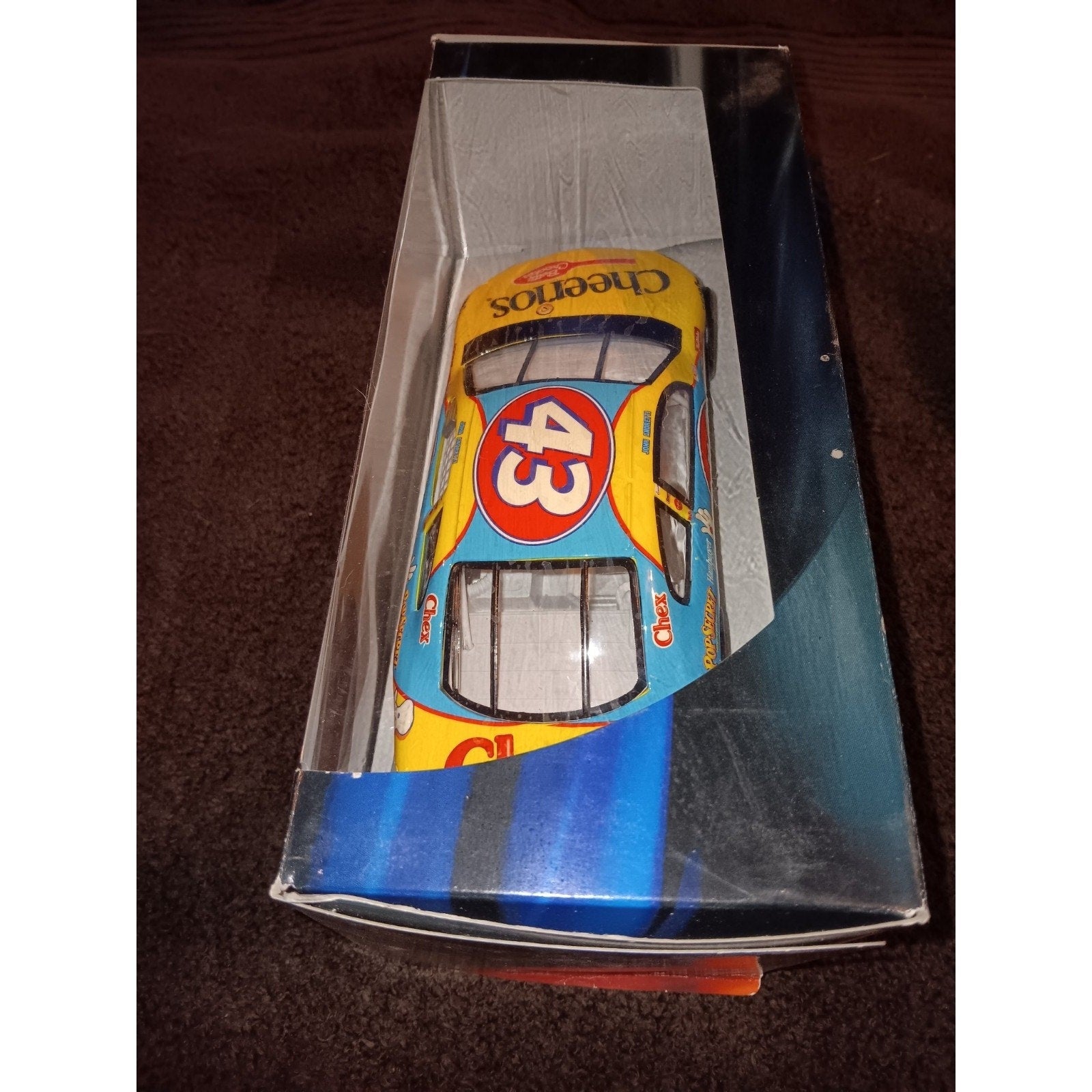 John Andretti Hot Wheels Racing-Race Day Deluxe #43 Cheerios NASCAR 1:24 New