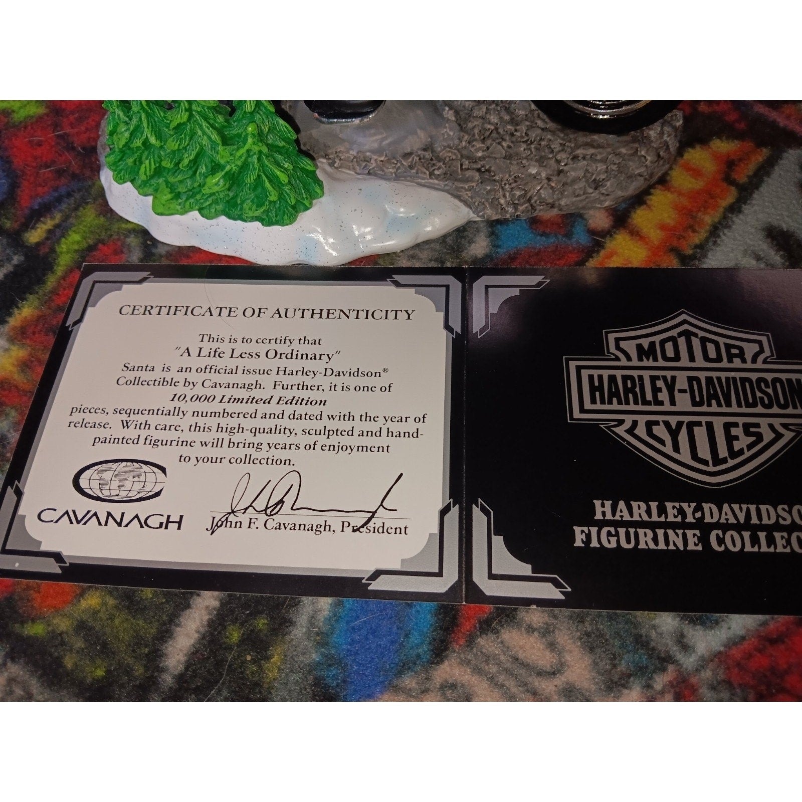 Santa on a Bike "A Life Less Ordinary" Harley Davidson *Limited Edition