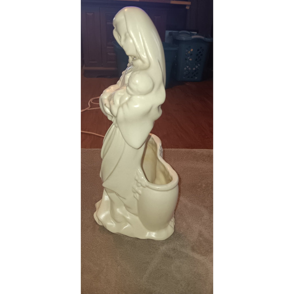 Vintage Hull Planter Madonna Virgin Mary & Baby Jesus USA