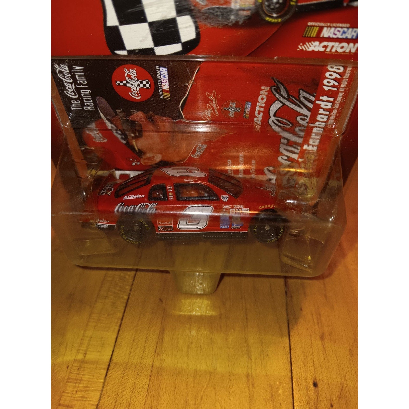 Dale Earnhardt Coke Action 1:64 Racecar 1998 Nascar #3 Coca Cola Car