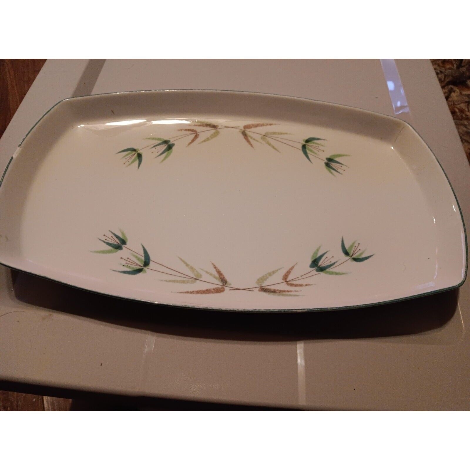 Gladding McBean Co. Franciscan Family China Radiance Platter 13.5×8.5