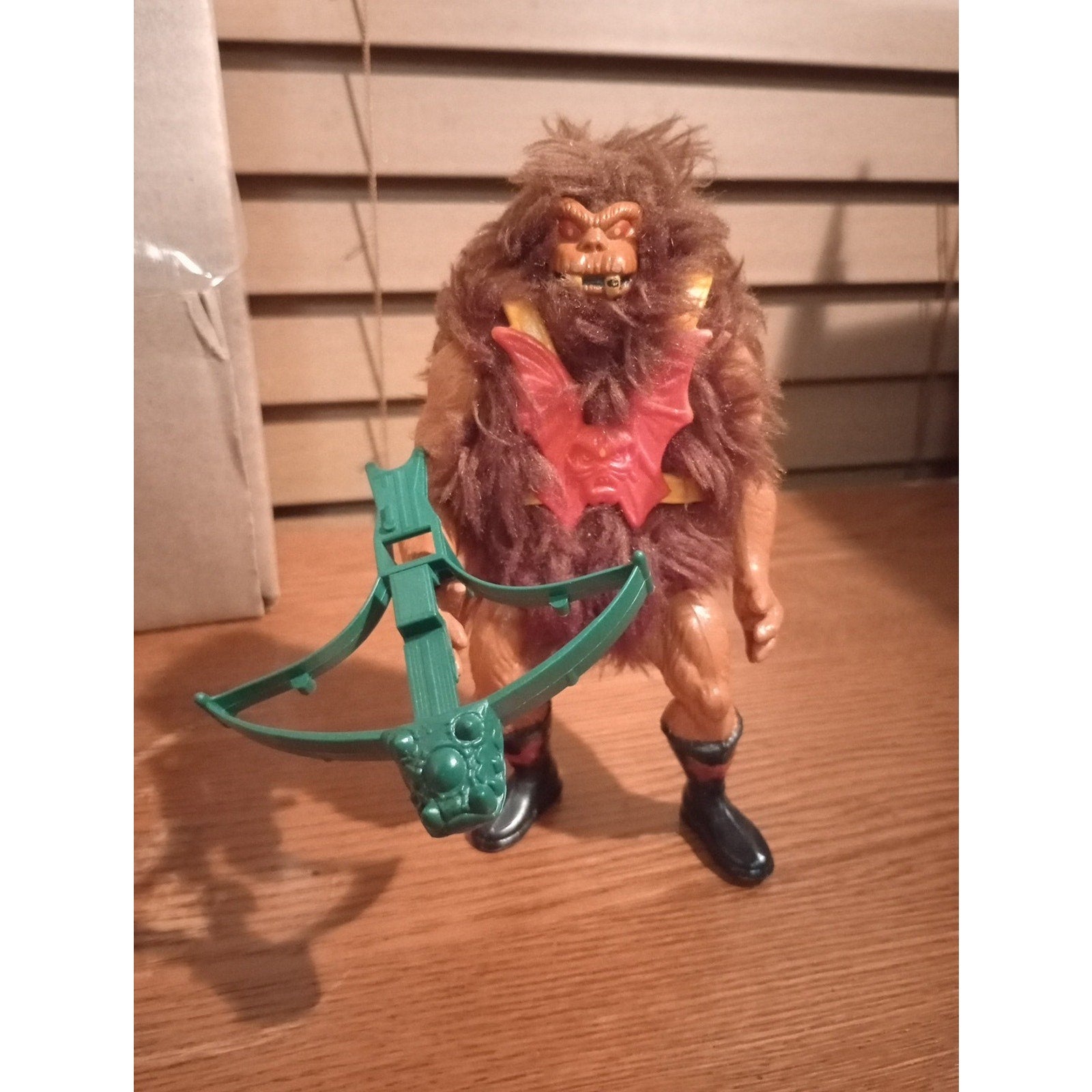 Vtg GRIZZLOR Motu Masters Of The Universe He-Man Action Figure Complete VF Nice