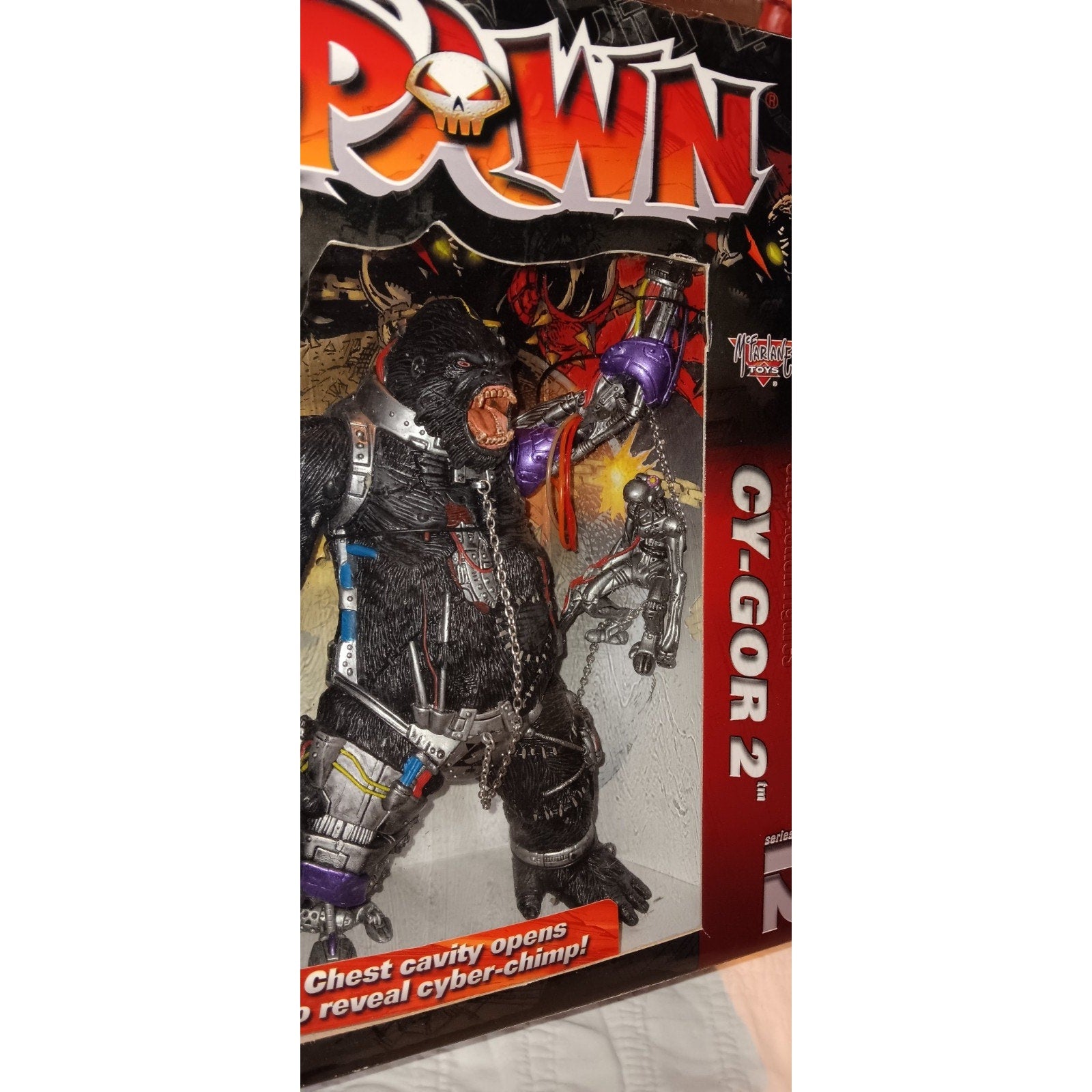 1995 Mcfarlane Toys Spawn Cygor 2 Robotic Gorilla Action Figure NEW IN BOX