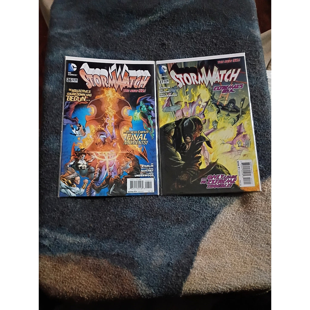 Stormwatch #0-27 Full Run Of 28 Issues New 52 DC Comics 2011 VF To NM Lot Of 28