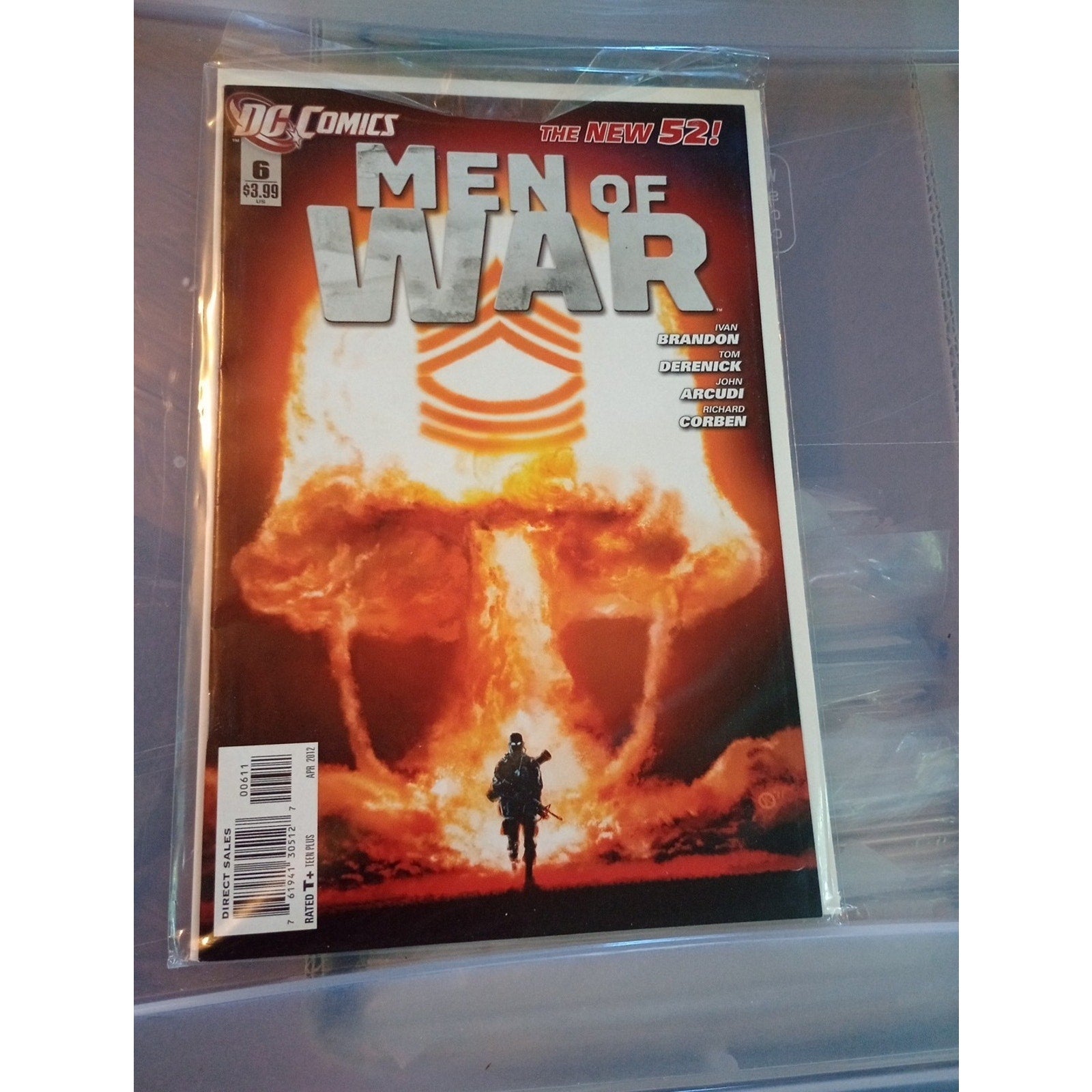 MEN OF WAR #1,2,3,4,5,6; DC NEW 52; All NM GREAT BOOKS Full Run Lot Of 6