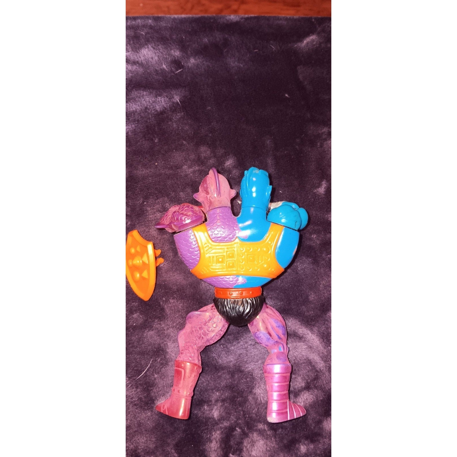 Two Bad Flat Back 100% Complete He-Man Masters of the Universe MOTU 1984 Vintage