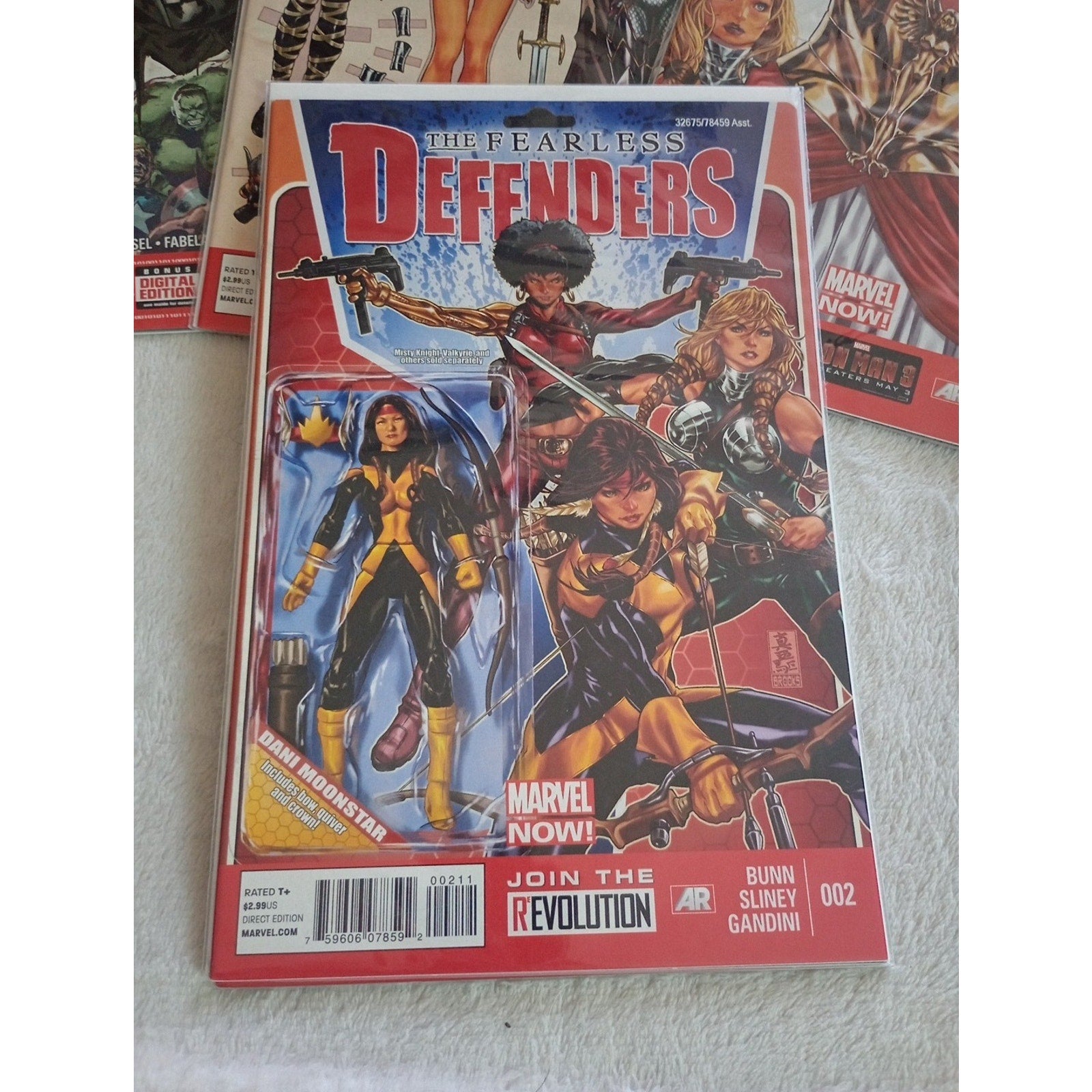 Marvel Comics Lot: The Fearless Defenders (2013), #1-4+4au 5 Comic Lot Vf To NM