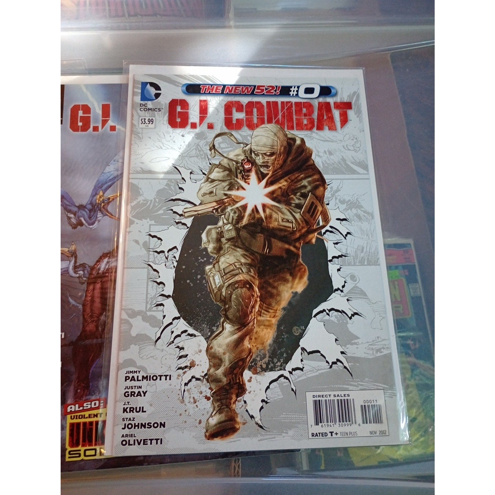 GI Combat 0-1-2-3-5 All NM Comics New 52 2012 War Comics
