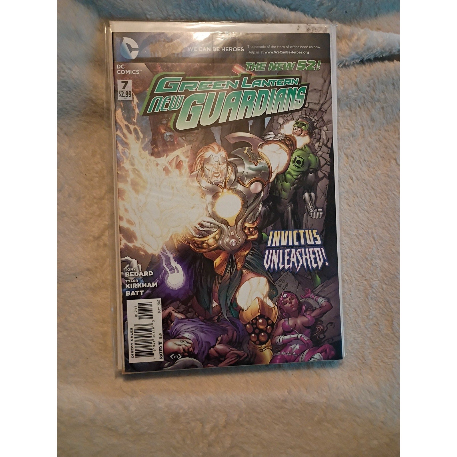 Green Lantern New Guardians New 52 DC #0-7 Comics Lot of 8 Comics VF To NM
