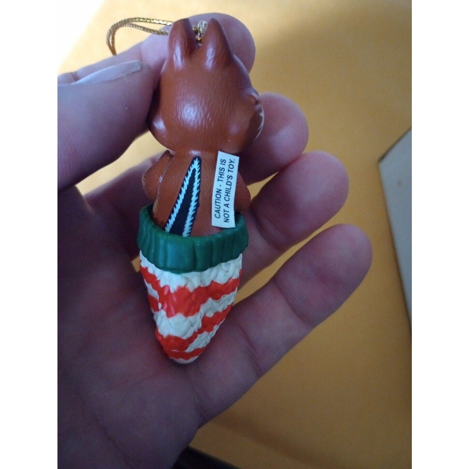 Hallmark Disney Ornaments 26231 - 108 Chip In Stocking Holding A Nut Perfect