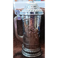 Nova Glass Stein Lidded German Scenery 7" Nice Condition Rare