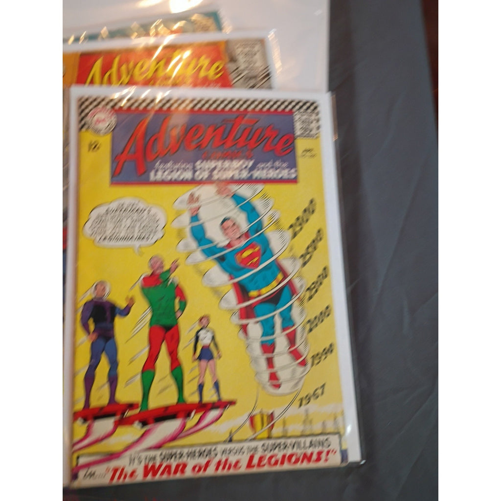 Adventure Comics Lot - DC- #329,334,347,355,369,378! Lot Of 6 12¢ Comics!!! Gd