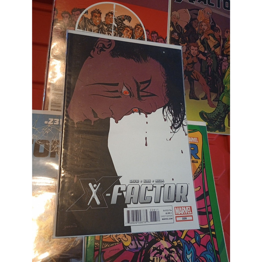 X-FACTOR #228-232 (MARVEl/MADROX/POLARIS) FULL Run LOT OF 5 Comics VF To NM