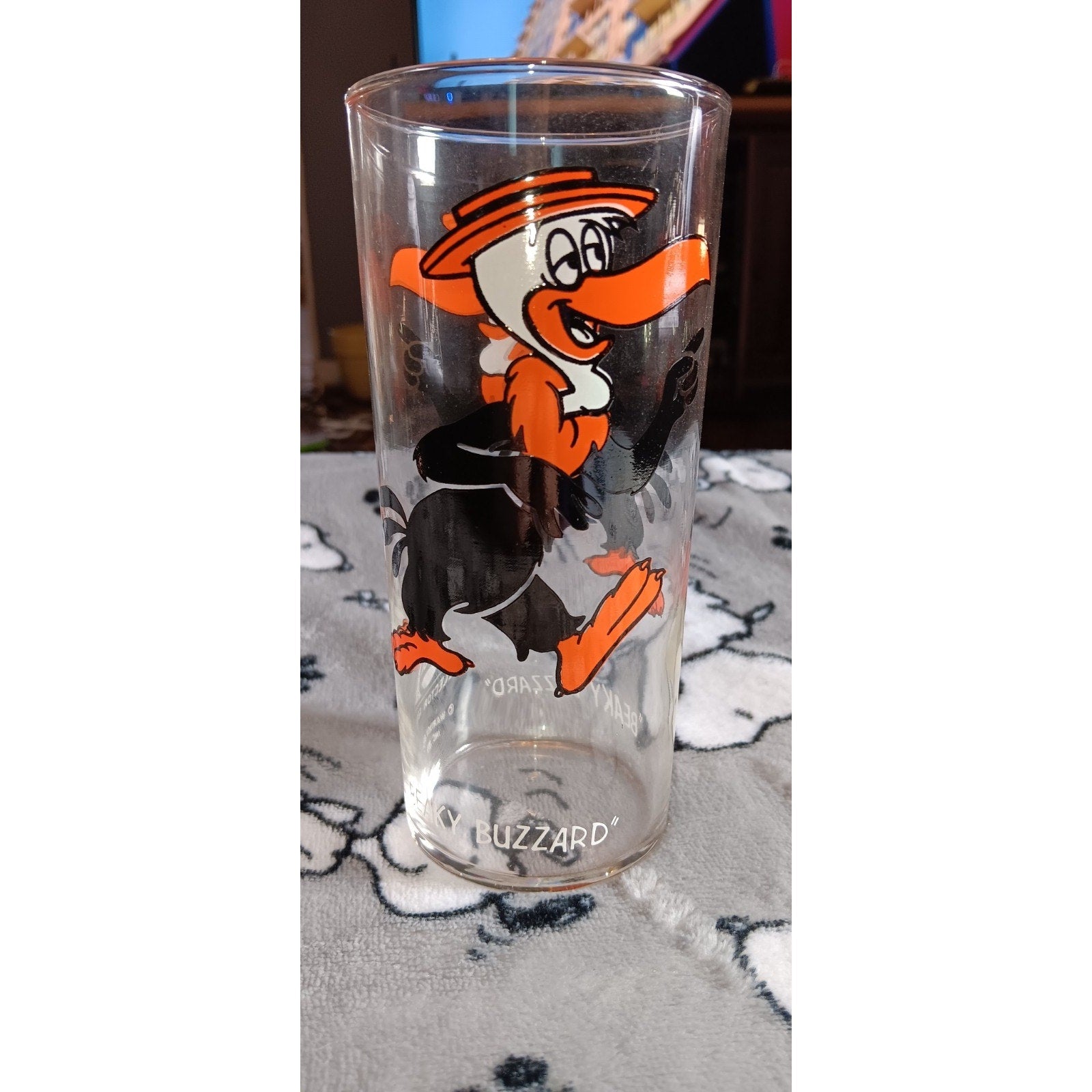 "Beaky Buzzard" 1973 Pepsi Collection Series Warner Bros. Looney Tunes Glass